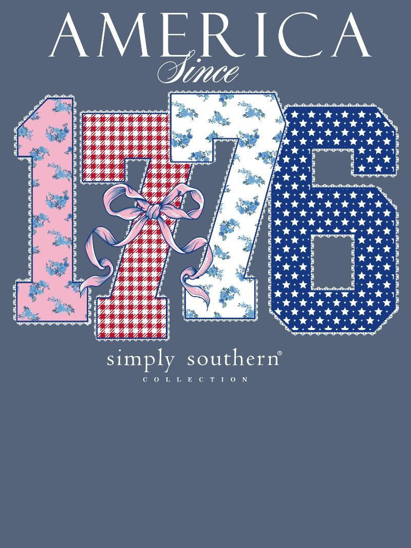 Simply Southern Girls Patriotic America 1776 T-Shirt - Persnickety Shop