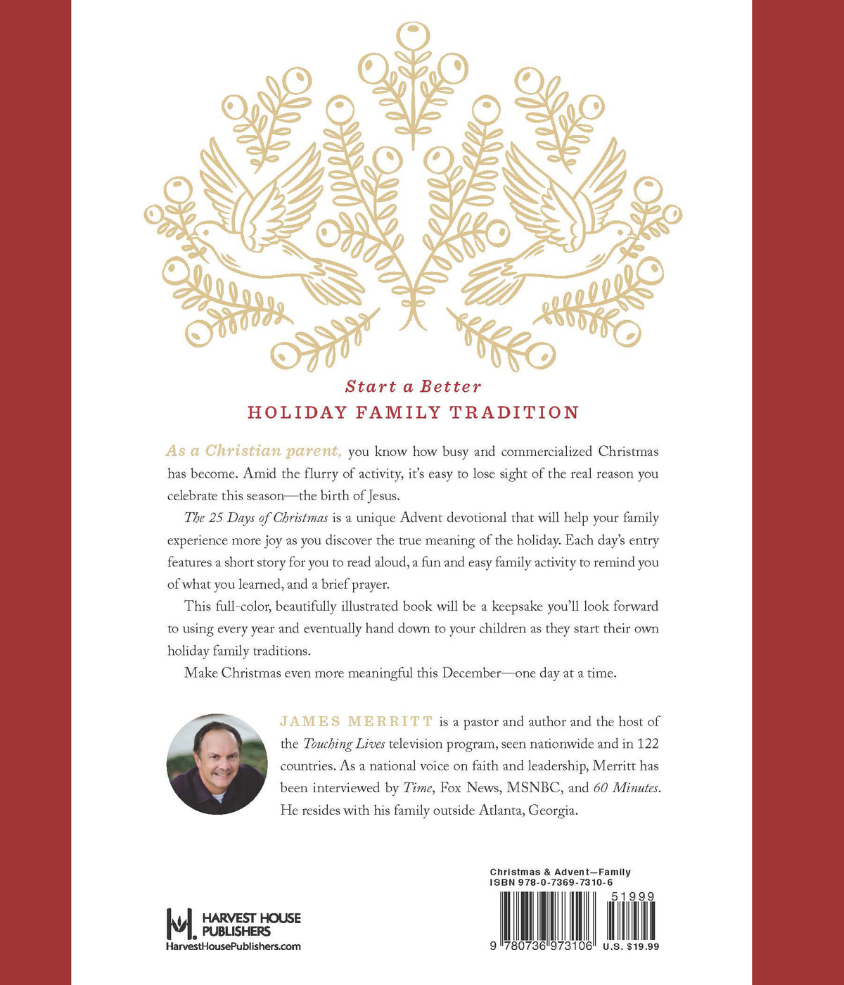 THE 25 DAYS OF CHRISTMAS A Family Devotional to Help You Celebrate Jesus