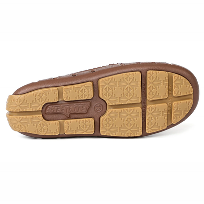 FLOAFERS PRODIGY DRIVER - KIDS- Driftwood Brown/Gum - Persnickety Shop