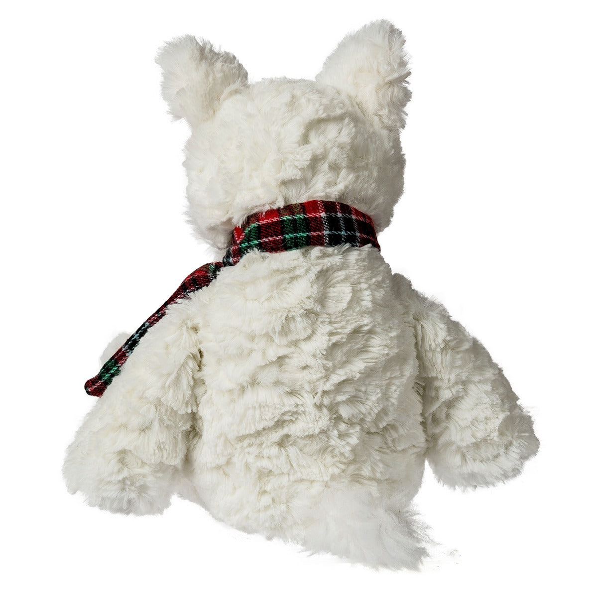 Marshmallow Tartan Terrier  13"- Christmas Plush Toy - Persnickety Shop