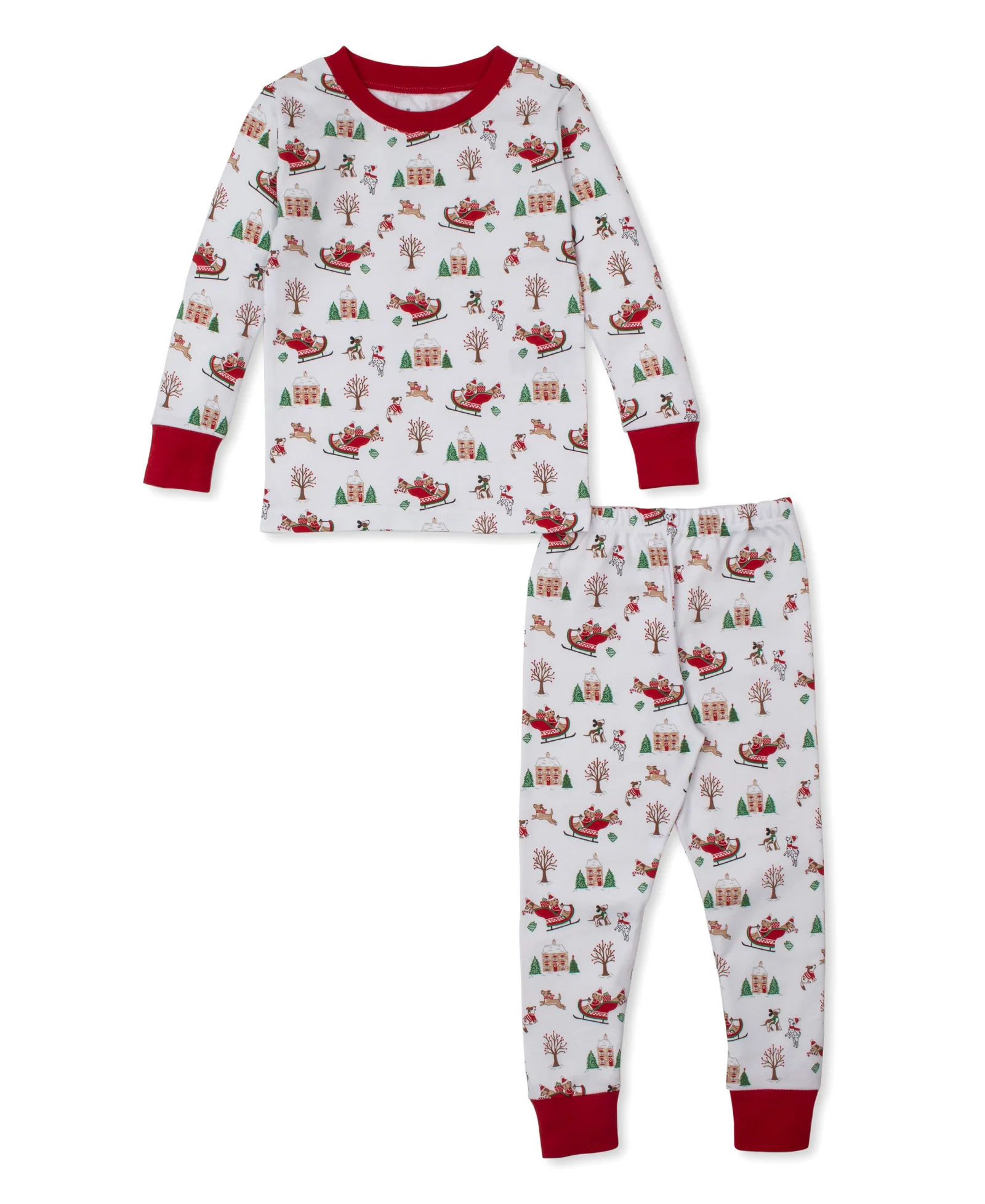Kissy Kissy PJs Up Up & Away ChristmasPajamas - Persnickety Shop