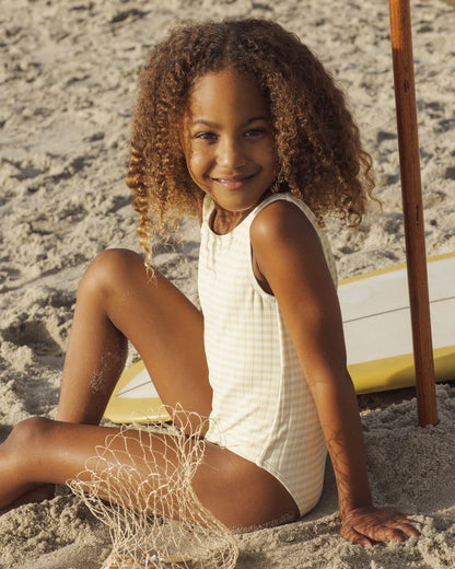 MOXIE ONE-PIECE CITRON STRIPE - Persnickety Shop