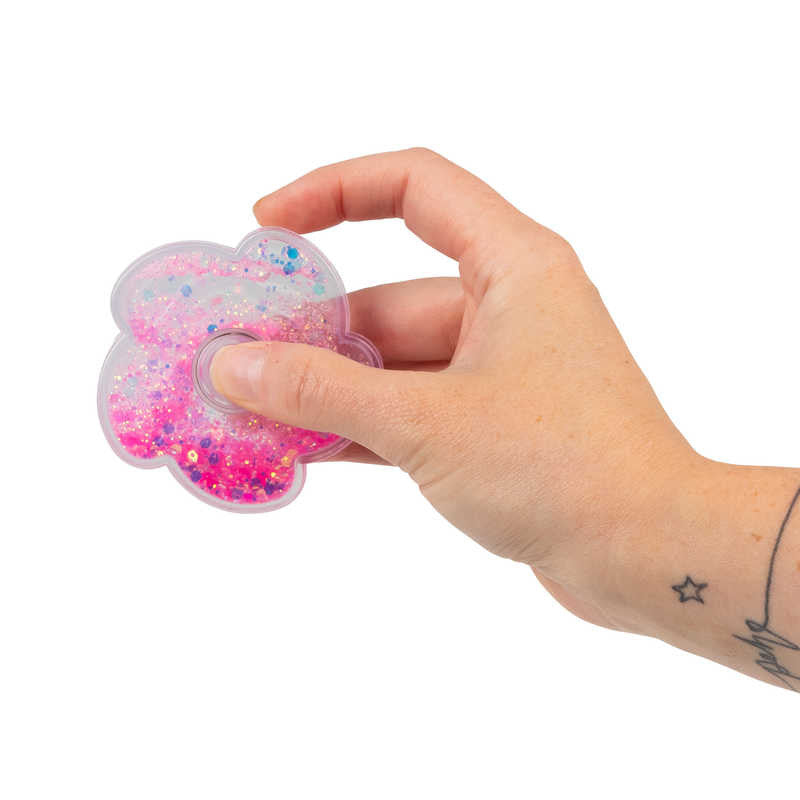 LIQUID GLITTER FIDGET SPINNER - Persnickety Shop