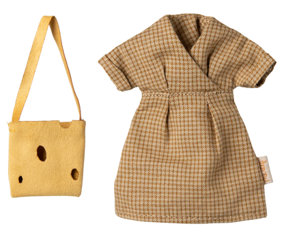 Maileg NEW Mum mouse - Light brown