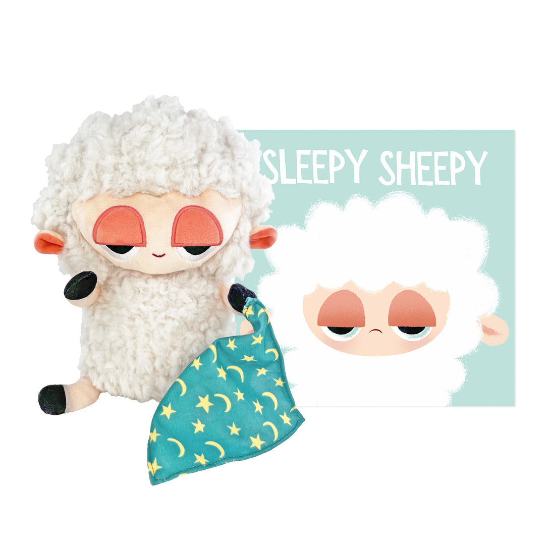 MerryMakers Sleepy Sheepy Doll And Hardcover Book Set - Persnickety Shop