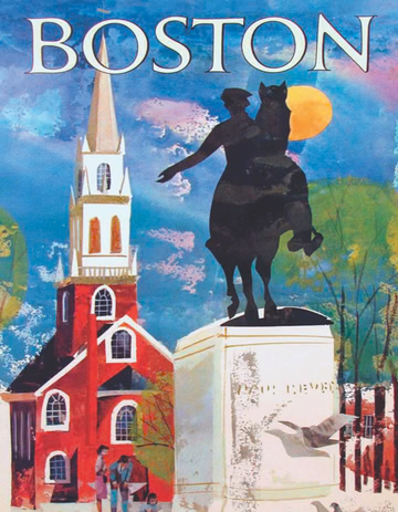 BOSTON MINI-100 PIECE MINI PUZZLE - Persnickety Shop