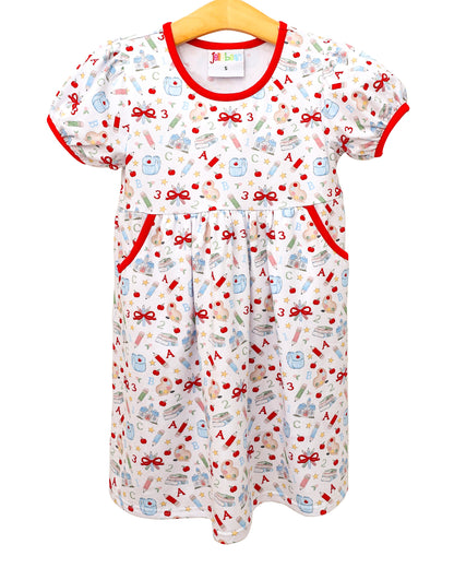 Easy As ABC Pocket Dress - Persnickety Shop