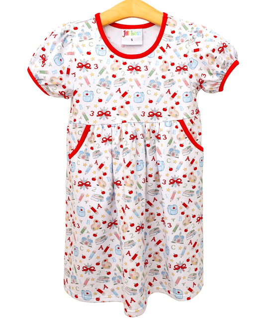 Easy As ABC Pocket Dress - Persnickety Shop