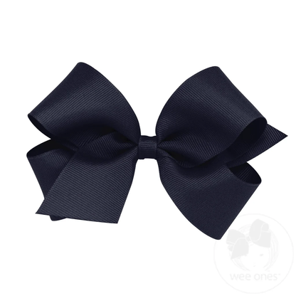 Wee Ones Medium Classic Grosgrain Hair Bow MANY COLORS