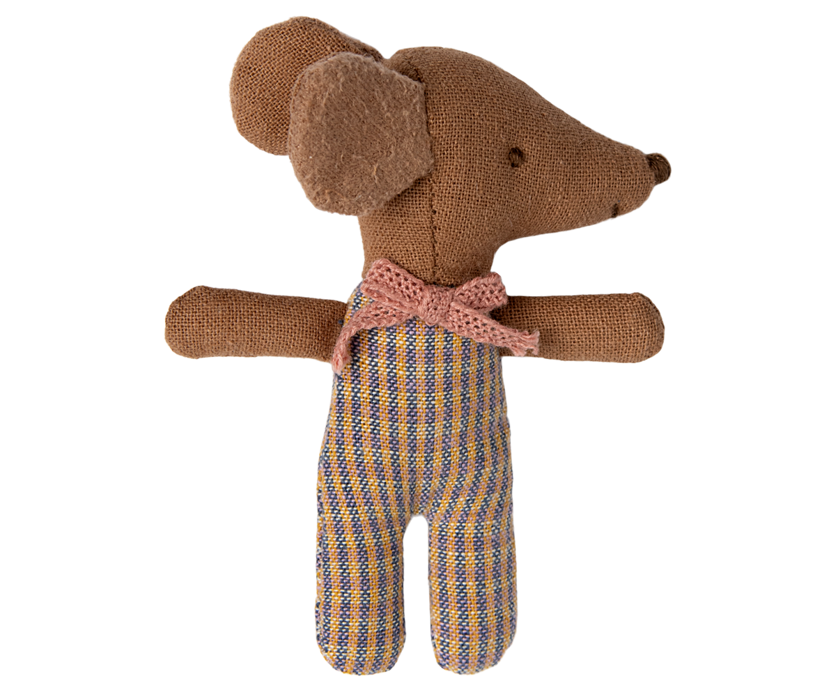 Maileg | Sleepy Wakey, Baby Mouse - Rose - Persnickety Shop