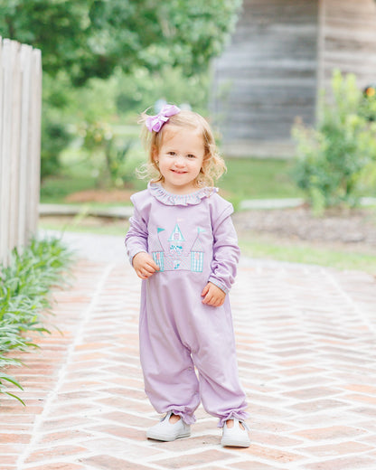 JellyBean by Smock Candy Princess Palace Ruffle Romper - Persnickety Shop