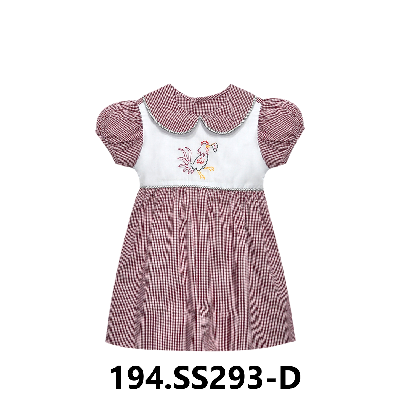 Gamecock w/ Flag  Black/Garnet Dress
