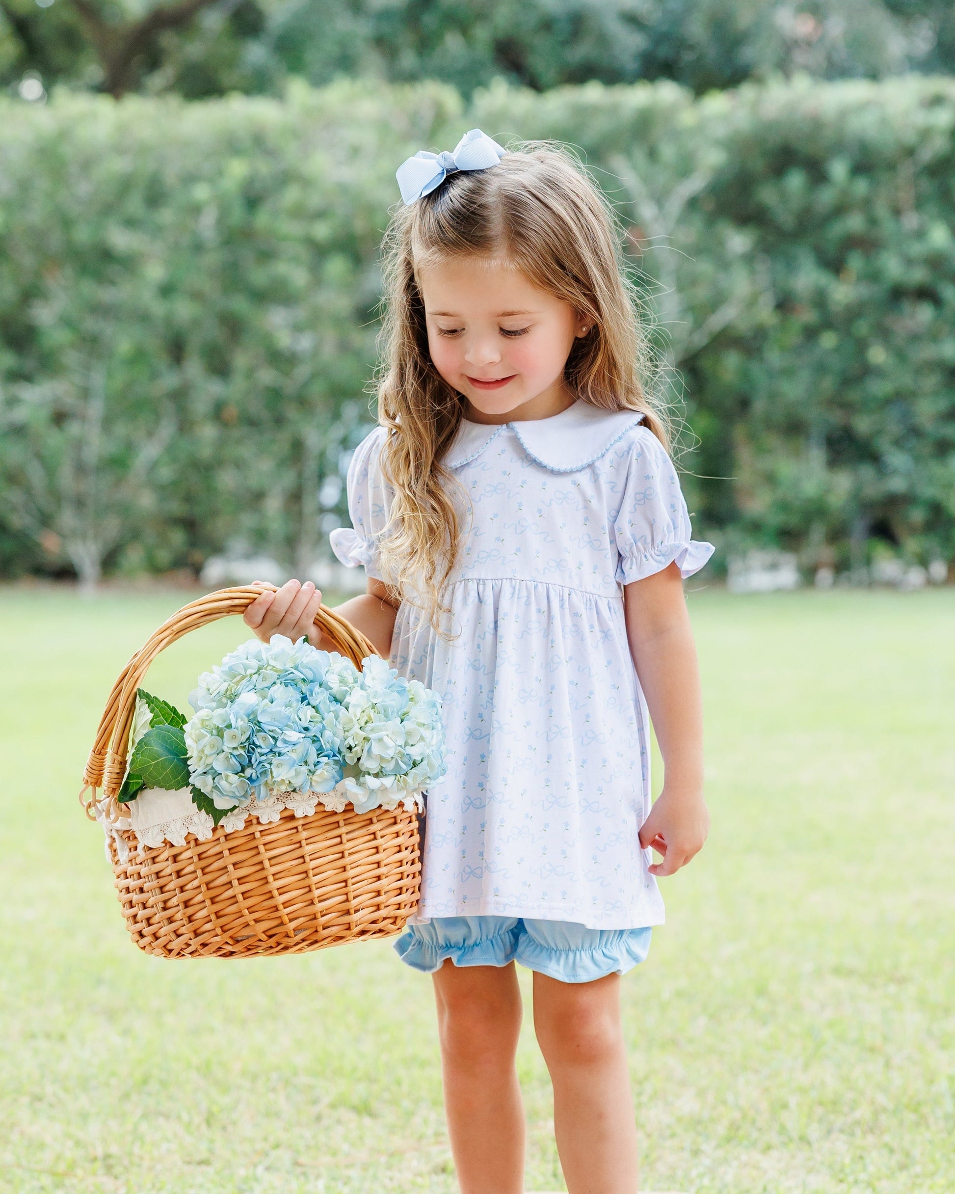 Jellybean Blooming Bows Charlotte Bloomer Set - Persnickety Shop