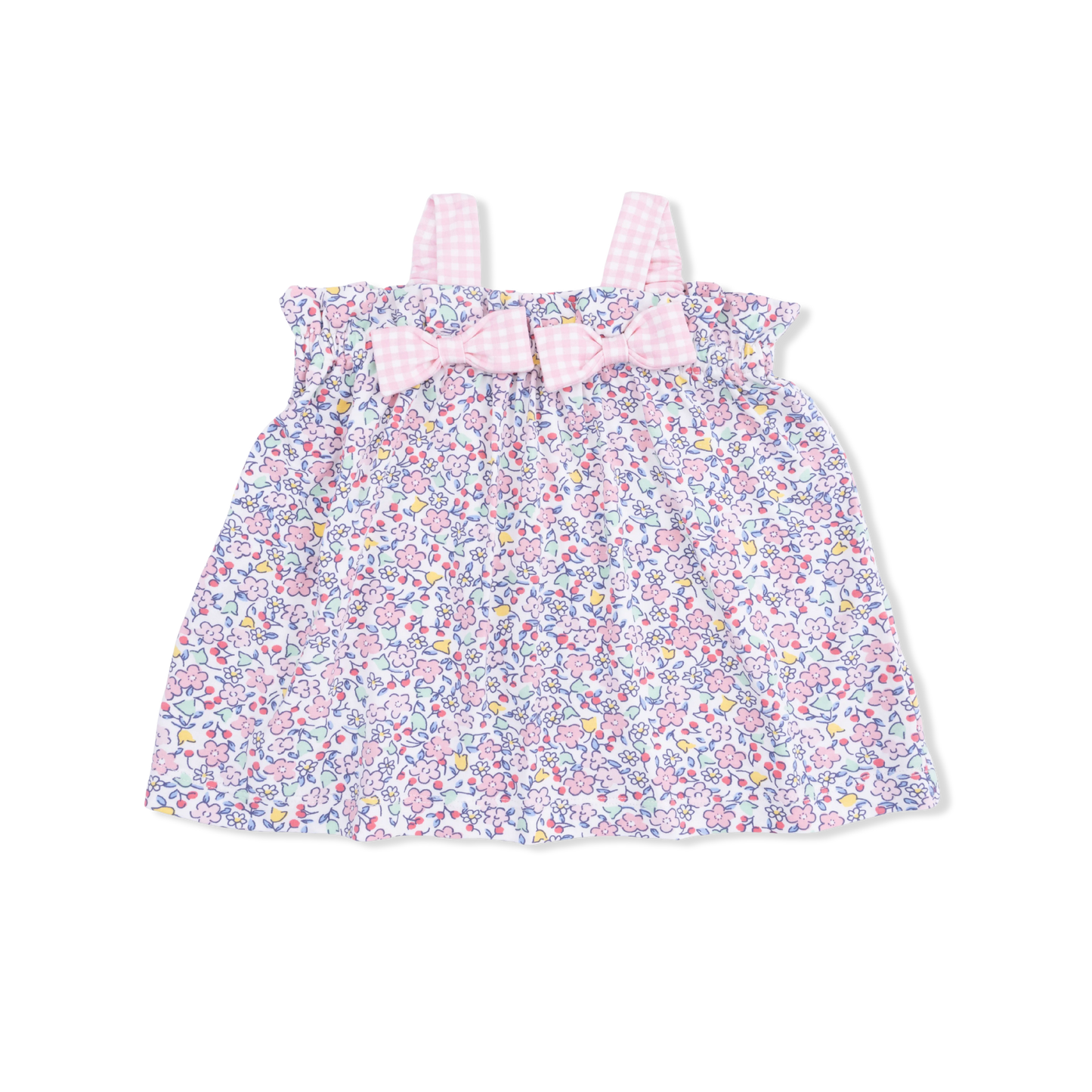 Elizabeth's Garden - Top with Bows and Ruffle Leg Bloomer - Persnickety Shop