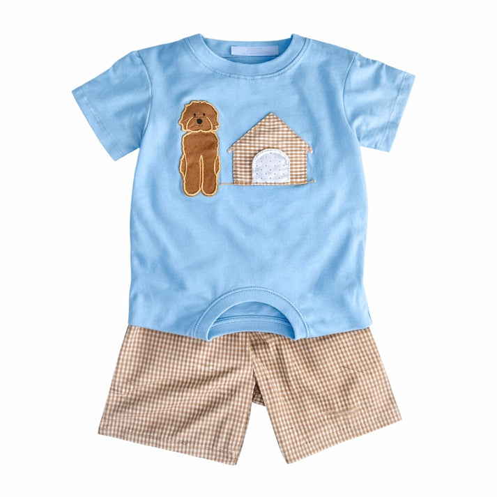 City Beautiful Dog House Boy Short Set - Persnickety Shop