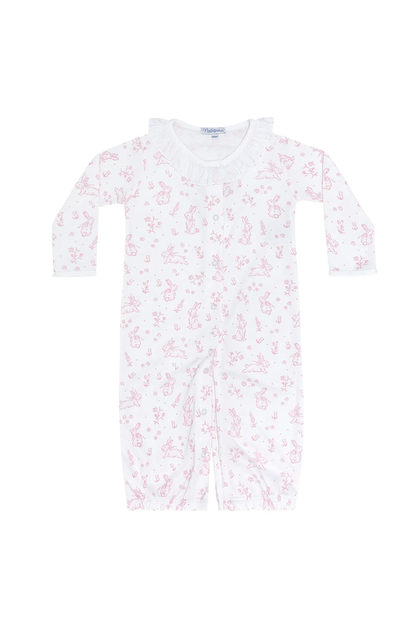 Nellapima Pink Bunny Toile Converter Gown - Persnickety Shop