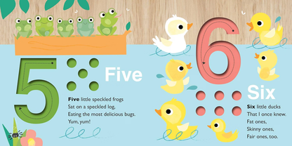 Touch and Trace: 1, 2, 3 Count with Me (Board Book for Babies and Toddlers 0-2 years old) (Touch and Trace Nursery Rhymes)