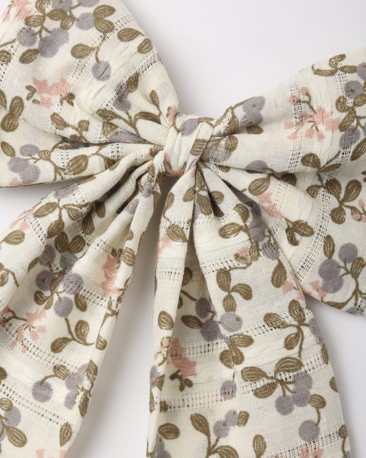 RYLEE + CRU OVERSIZED BOW WINTER GARDEN