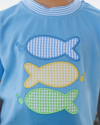 Jellybean Boy's One Fish Two Fish Short Set - Persnickety Shop