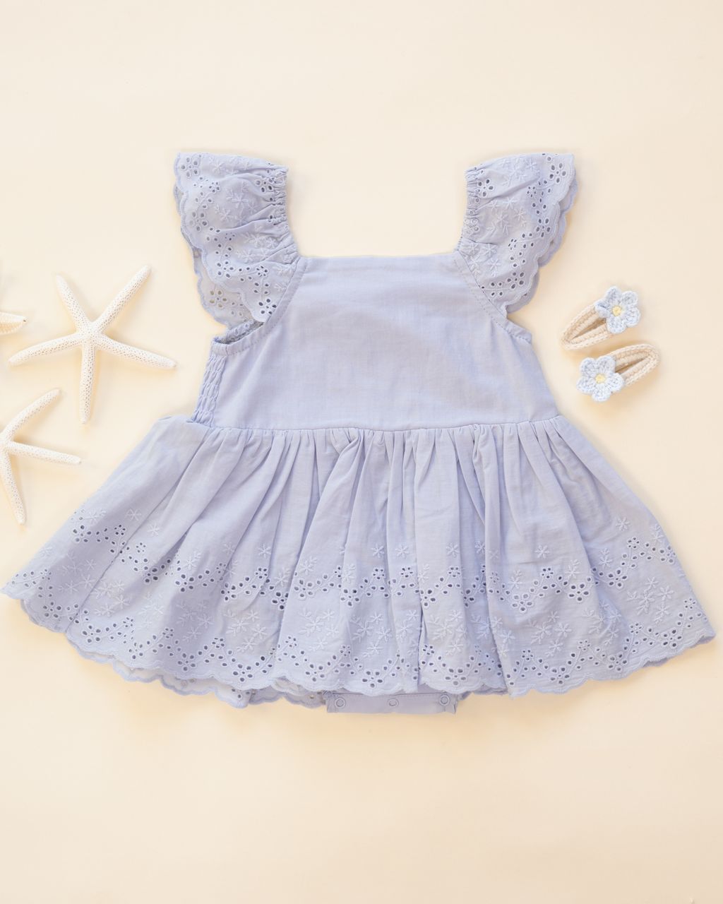 REMI ROMPER PERIWINKLE - Persnickety Shop