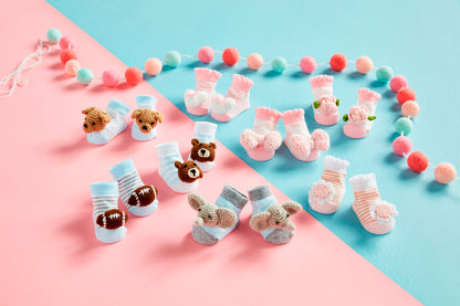 Crochet Rattle Toe Socks-8a - Persnickety Shop