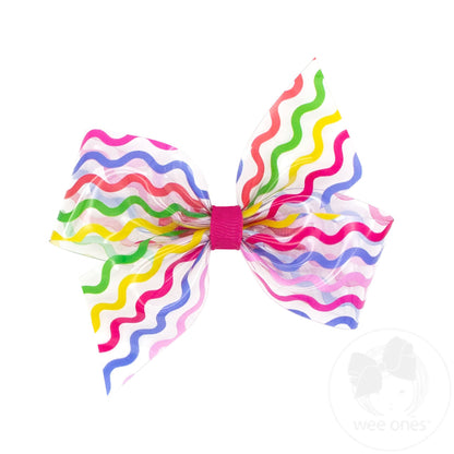 Medium WeeSplash Colored Swim Bow with Plain Wrap - Persnickety Shop