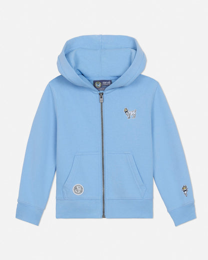 GOAT USA Toddler Full-Zip Hooded Sweatshirt / Sweatpants Carolina Blue - Persnickety Shop