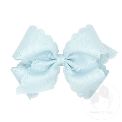 Wee Ones Medium Classic Grosgrain Hair Bow MANY COLORS - Persnickety Shop
