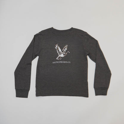 SALTWATER BOYS COMPANY GRAPHIC TEE-CAMO DUCK