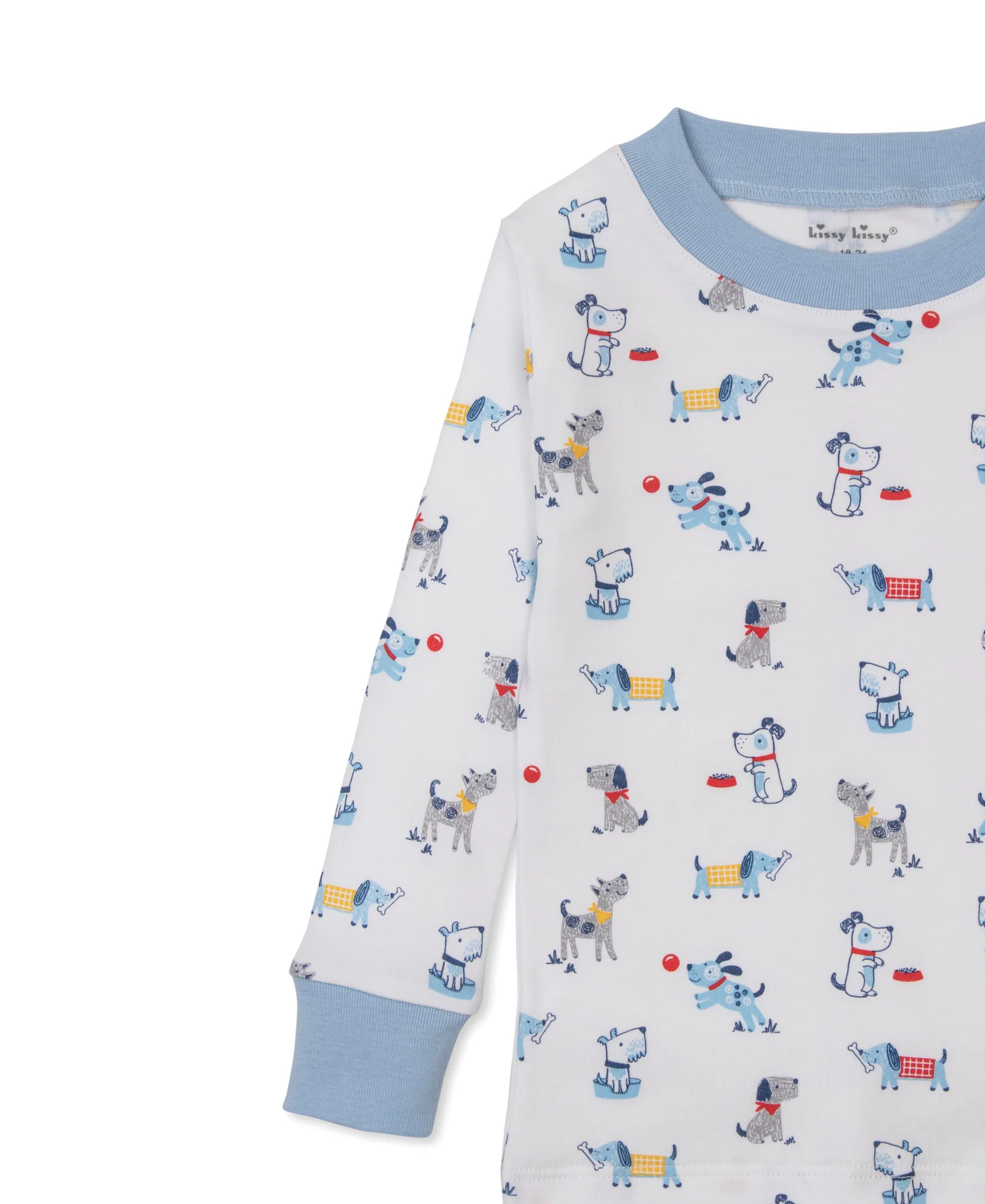 Kissy Kissy Puppy Patch Toddler Pajama Set - Persnickety Shop