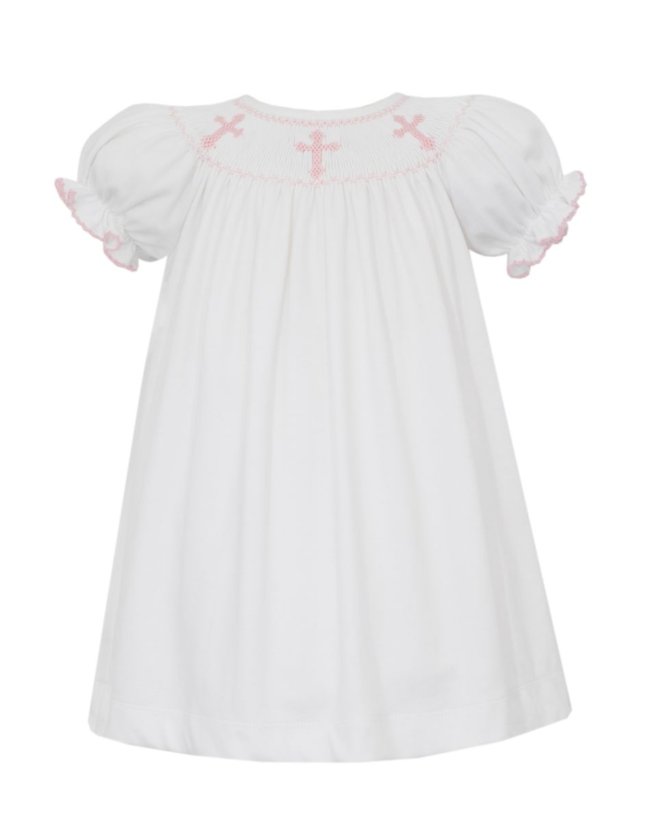 CROSSES GIRL´S - White knit bishop - Persnickety Shop