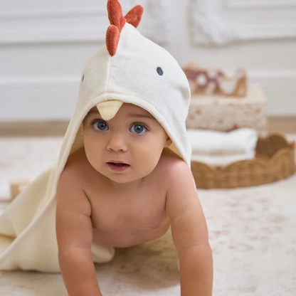 Rooster Hooded Bathwrap- Gamecocks - Persnickety Shop