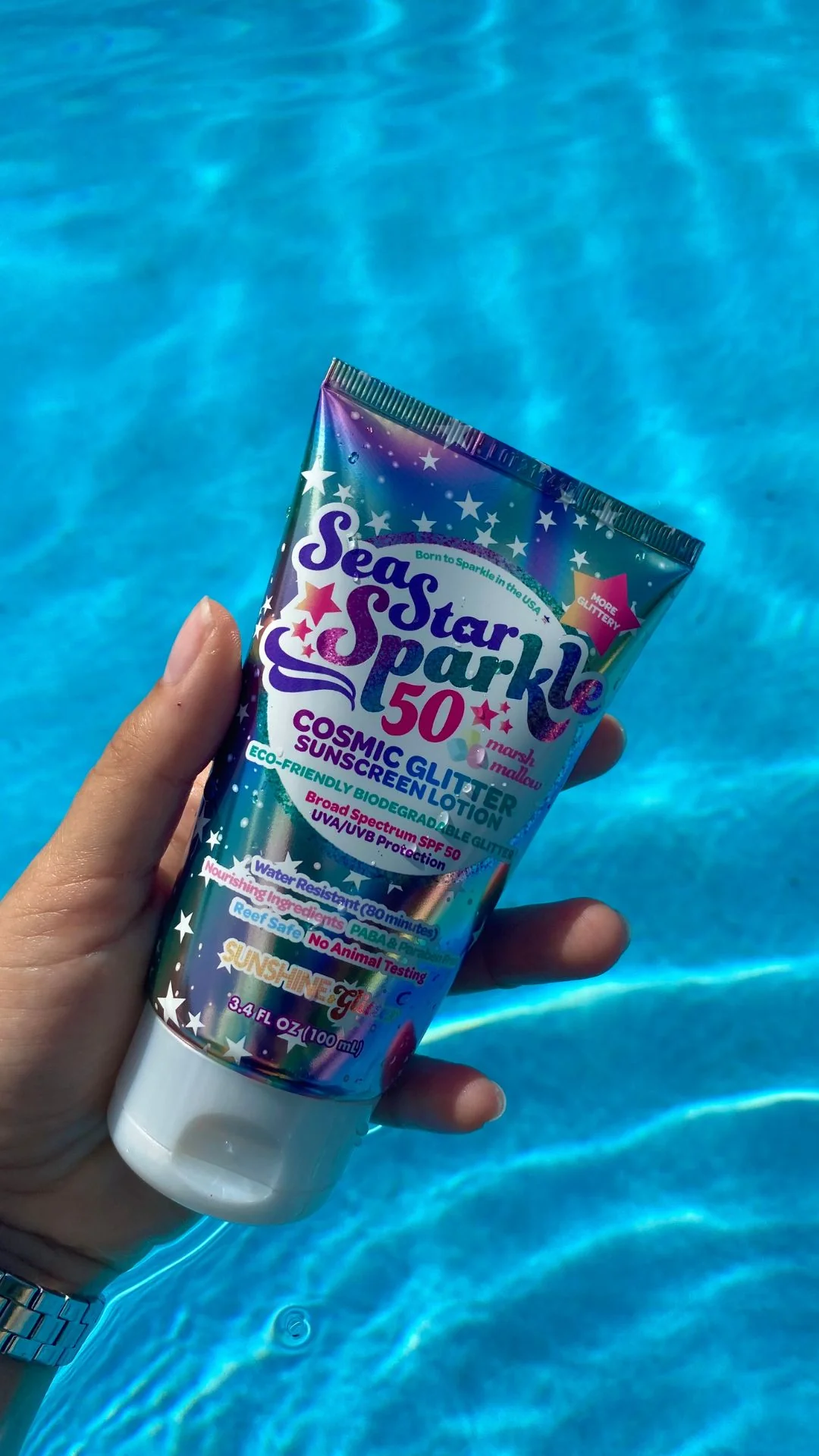 Cosmic Glitter - SPF 50 - Biodegradable Glitter Sunscreen - Persnickety Shop