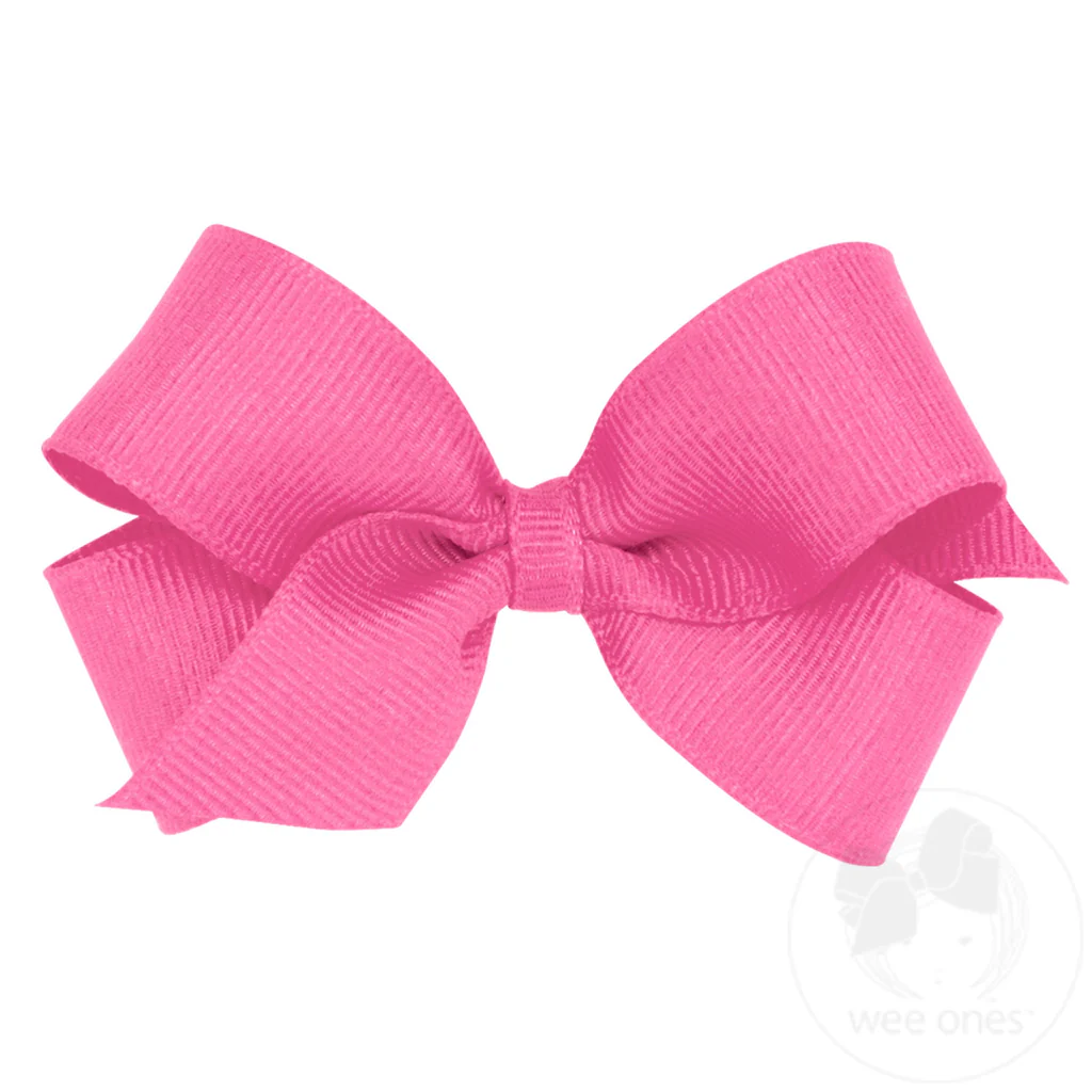 Mini Classic Grosgrain Hair Bow MANY COLORS - Persnickety Shop