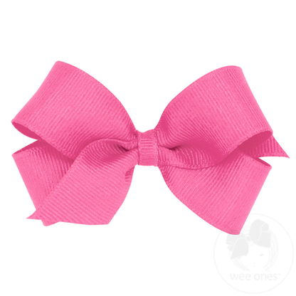 Mini Classic Grosgrain Hair Bow MANY COLORS - Persnickety Shop
