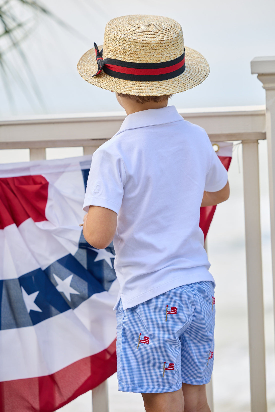 Short Sleeve Polo - White - Persnickety Shop