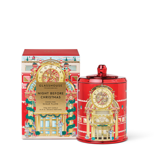 Glasshouse Fragrances Night Before Christmas Candle, 13.4 fl.oz - Persnickety Shop