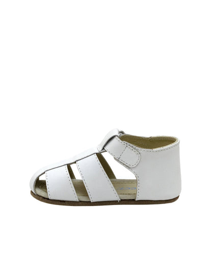 Robeez- Lacey First Kick Sandals White - Persnickety Shop