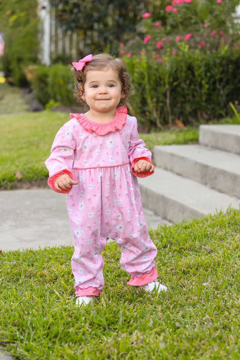 Trotter Street Kids Tea For Two Romper