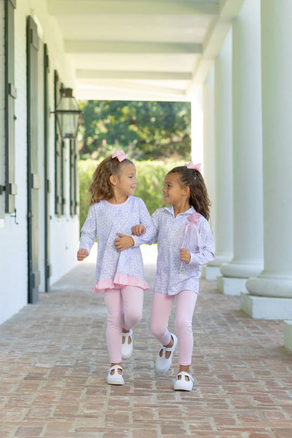 Trotter Street Kids Girl Hidden Castle Pant Set