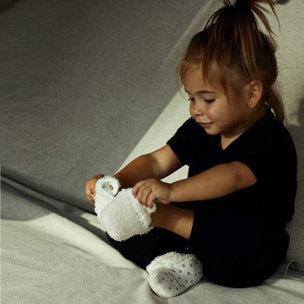 Robeez Baby Sherpa Snap Booties - Persnickety Shop