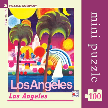 LOS ANGELES MINI-100 PIECE MINI PUZZLE - Persnickety Shop