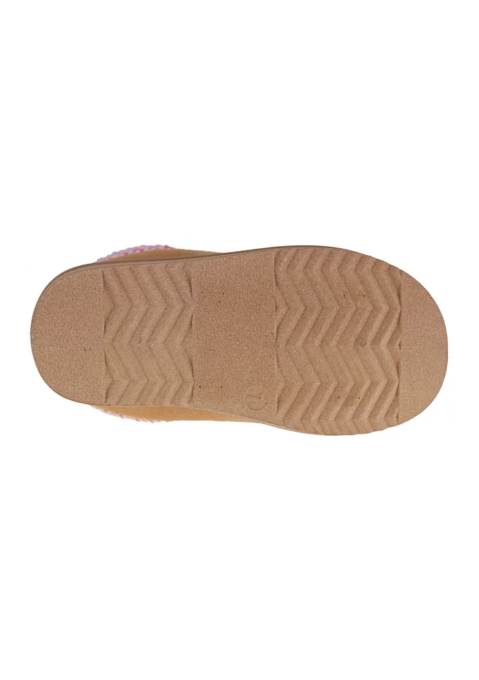 Mia Little Kid Girls Lil Tabbee Chestnut Cozy Clogs TODDLER