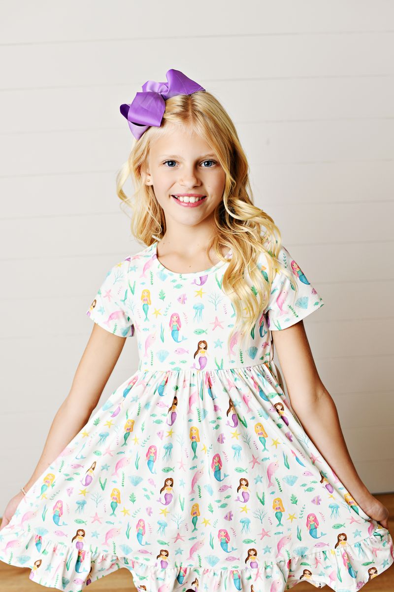Swoon Mermaid Twirl Dress - Persnickety Shop