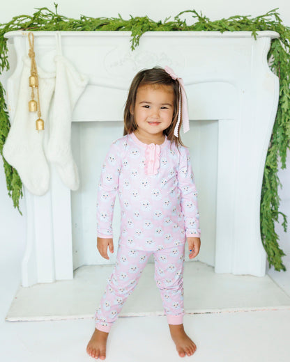 PRE-ORDER |Jolly Santa Ruffle Set  by Jellybeans Smock Candy - Persnickety Shop