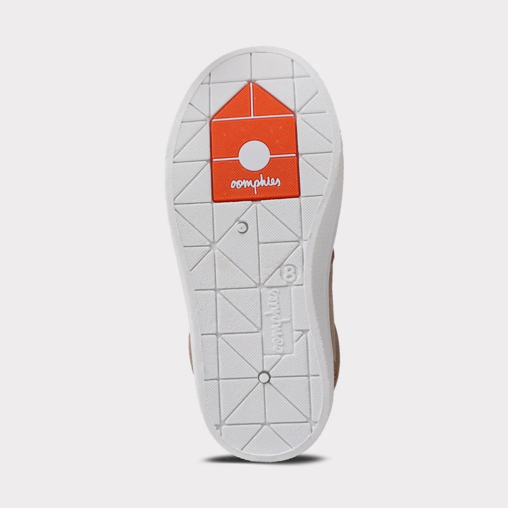 OOMPHIES JACE BOYS SLIP-ON SHOES TAN