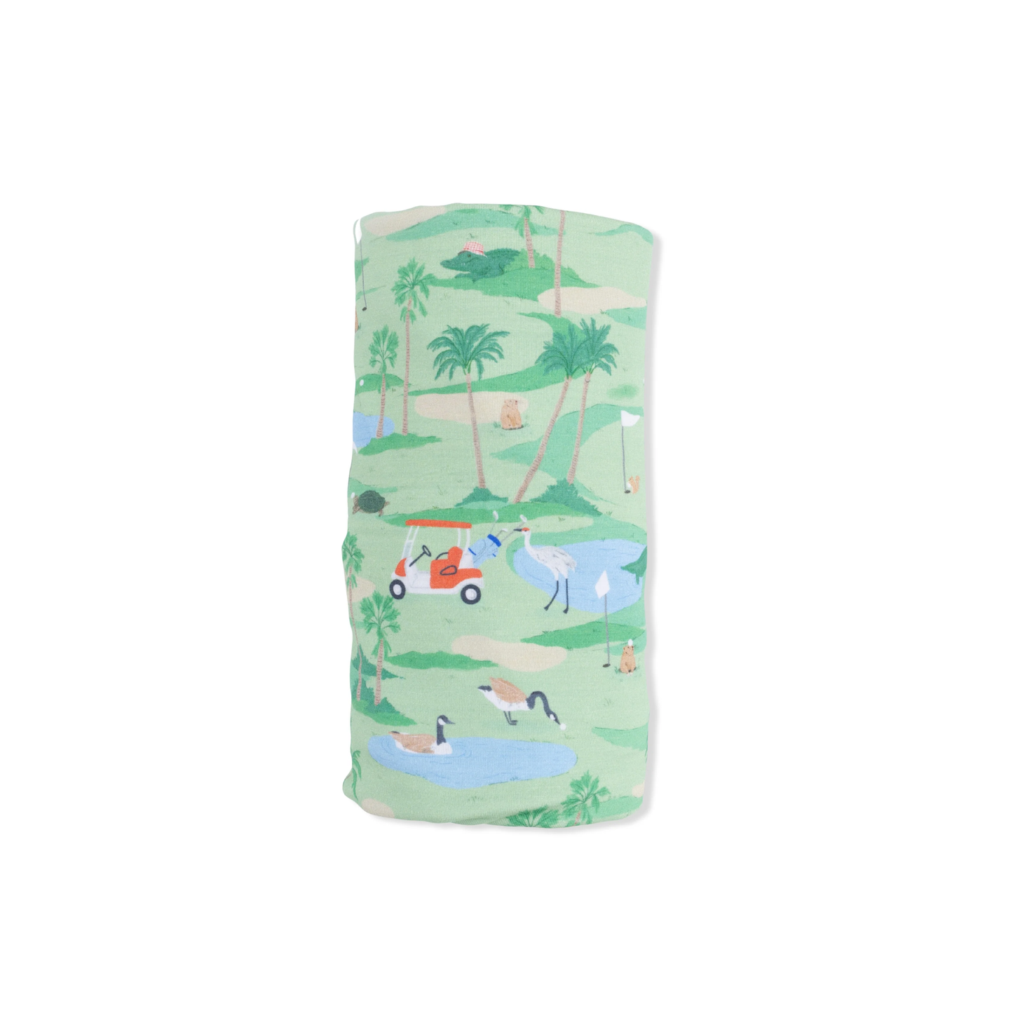 Golf Oasis Animals - Swaddle Blanket - Persnickety Shop
