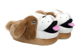 Kids' Rocky Puppy Faux Fur Slipper by Robeez - Persnickety Shop