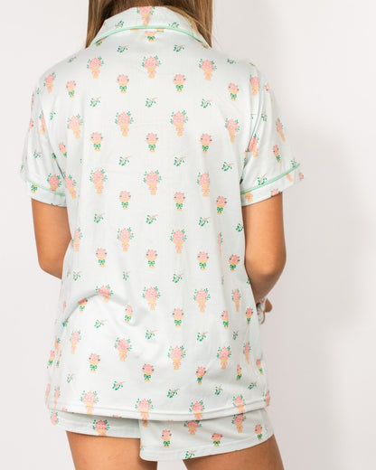 Royal Standard Love Blooms Here Long Sleeve Pajamas - Persnickety Shop