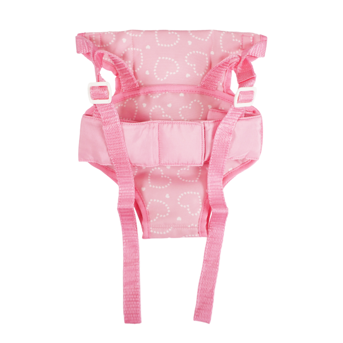 Pink Hearts Fabric Carrier - Persnickety Shop